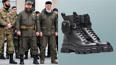 war criminal boots prada|More.